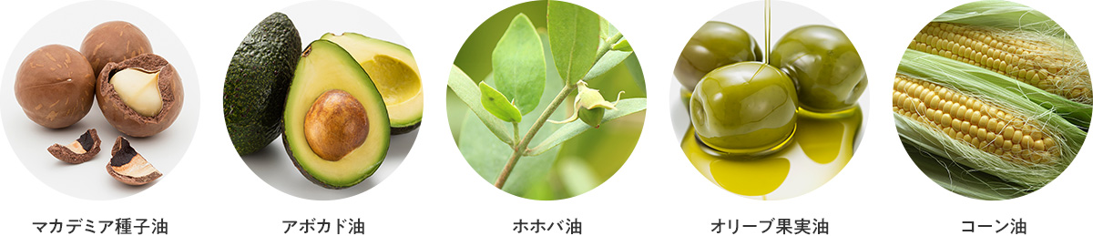 5種天然植物オイル